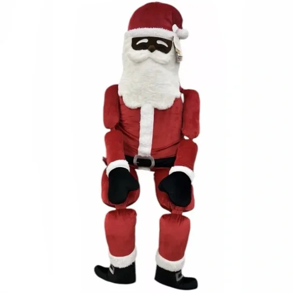 Isaac Mizrahi | Accents | Isaac Mizrahi 5 Foot Tall Black Santa